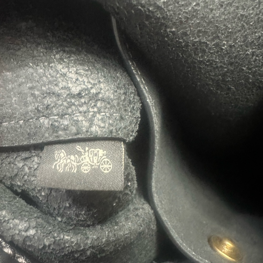 Coach Black Leather Brooklyn 39 - Picture 11 of 11